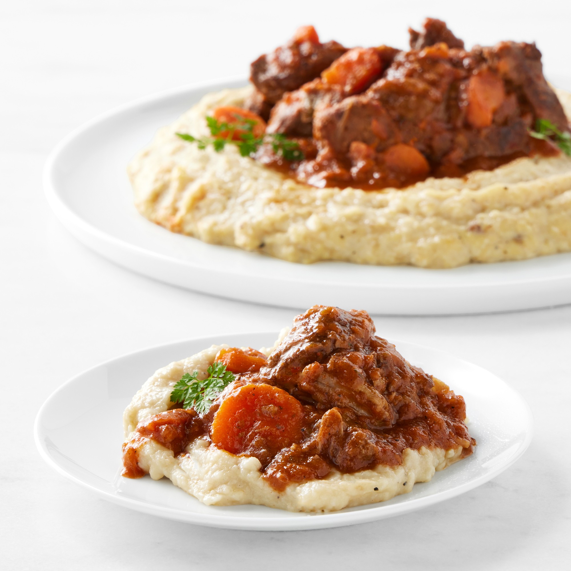 Mediterranean Eggplant Puree & Beef Stew, Serves 8