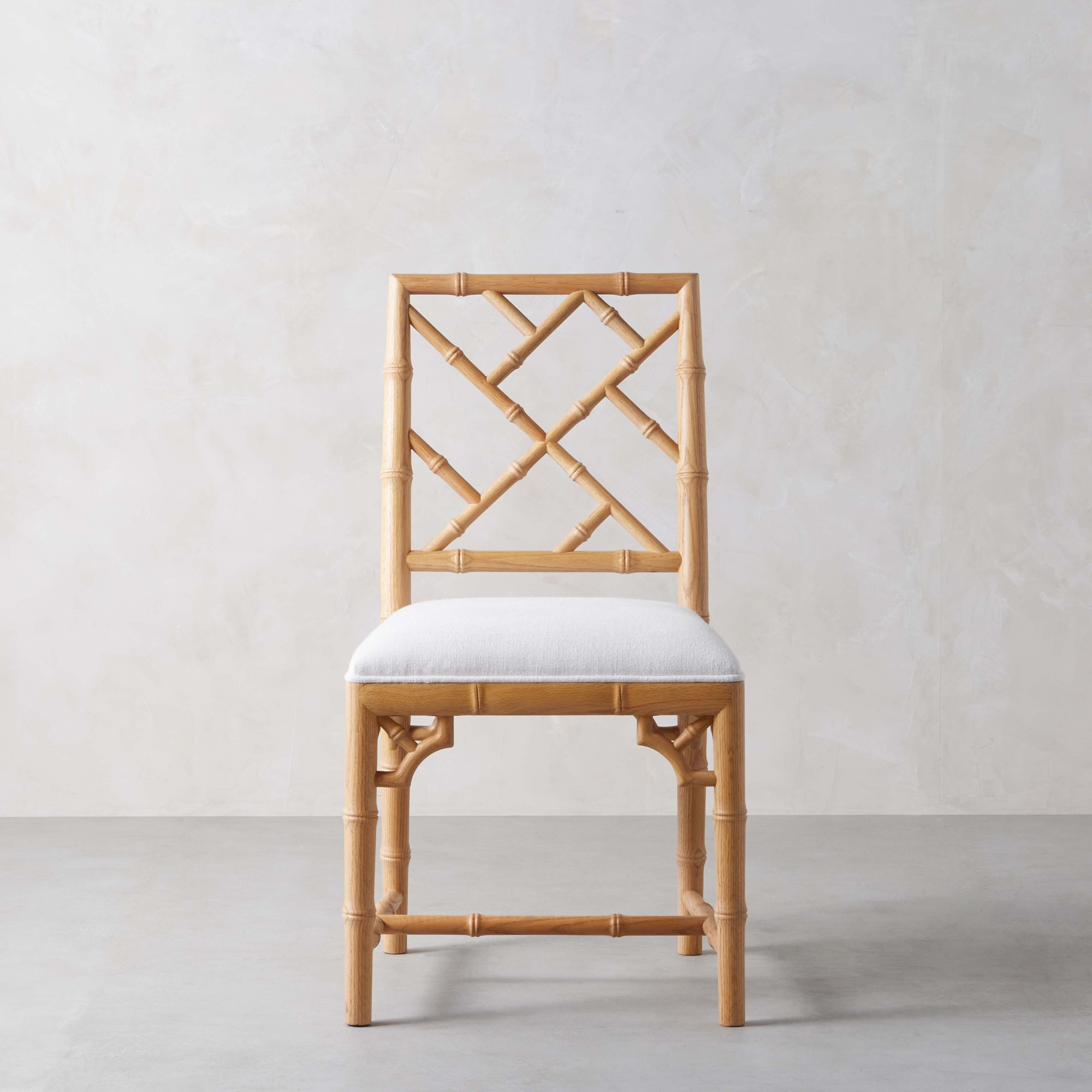 Chippendale Upholstered Bistro Side Chair