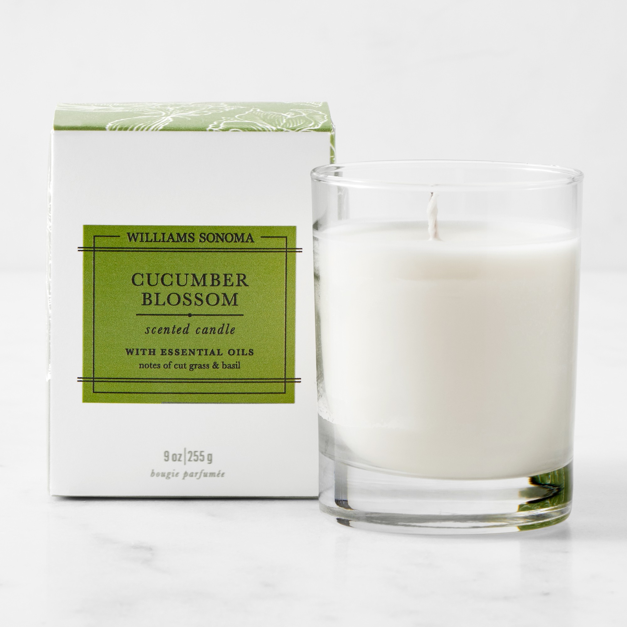 Williams Sonoma Cucumber Blossom Candle