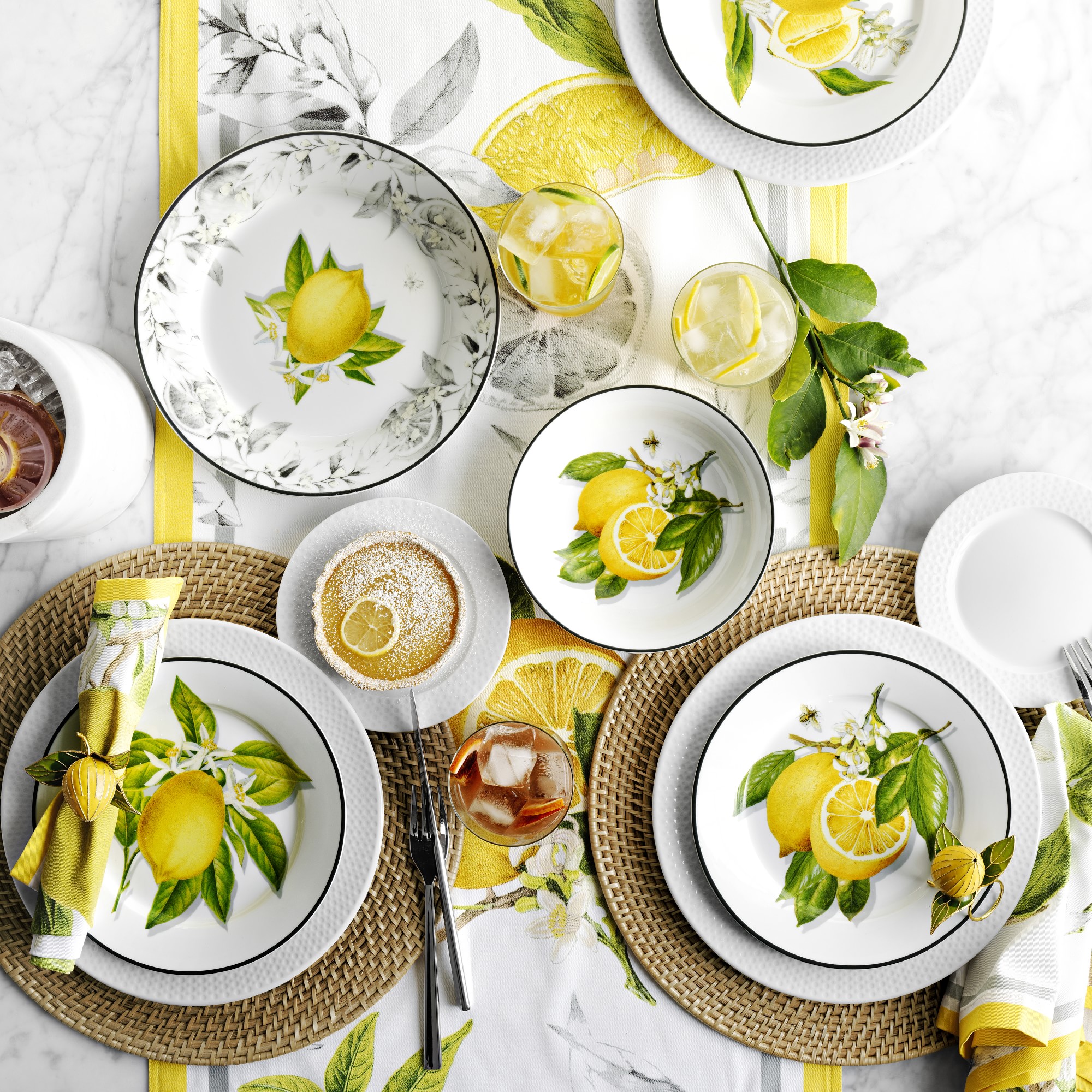 Meyer Lemon Napkins, Set of 4