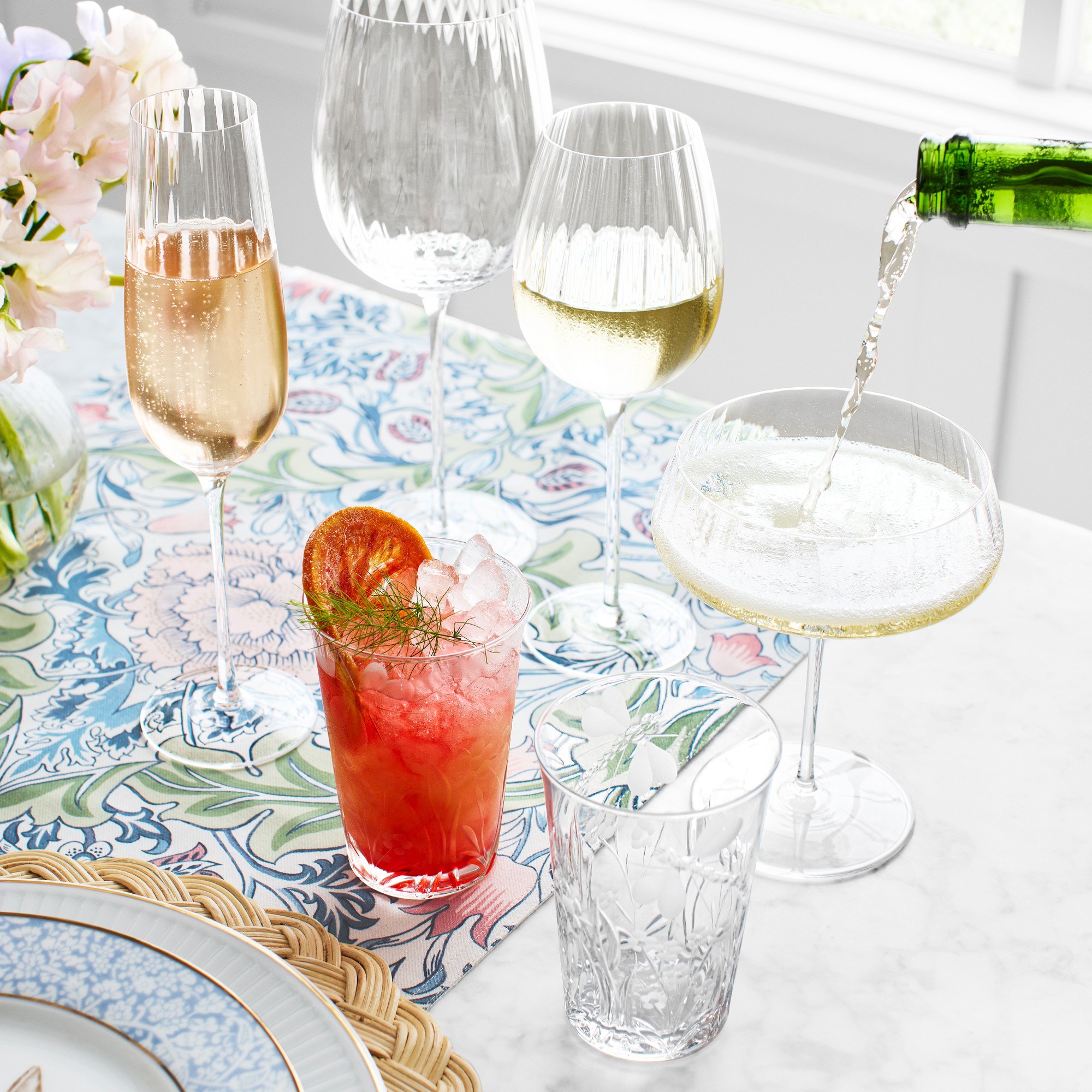 Williams Sonoma Reserve Optic Sauvignon Blanc Glasses