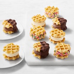 Ice Cream Waffle Sandwich