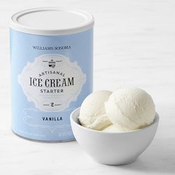 Williams Sonoma Vanilla & Mint Chip Ice Cream Starter Set