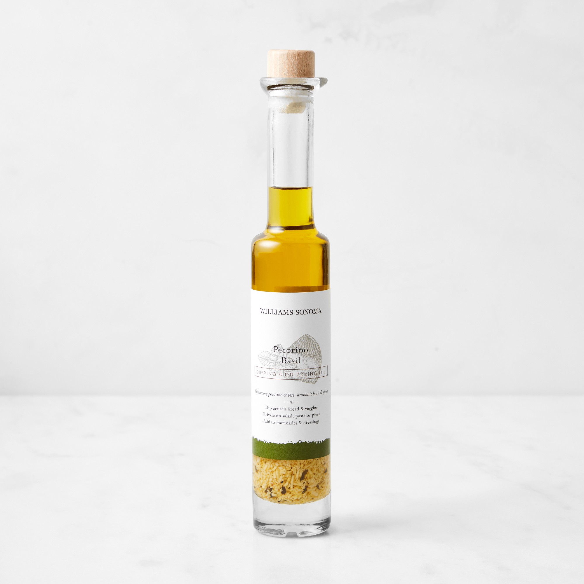 Williams Sonoma Dip & Drizzle Oil, Peccorino Basil