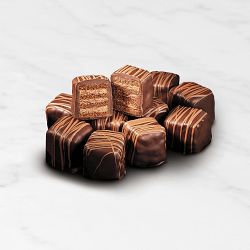 Bissinger's Chocolate Chocolate Cake Petit Fours, Set of 12