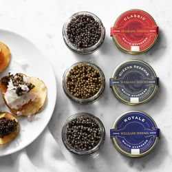 Williams Sonoma White Sturgeon Caviar Trio, 3-Oz.