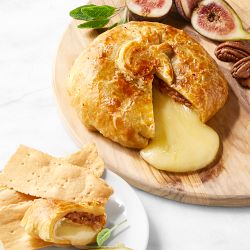 Pecan Pumpkin Butter Baked Brie