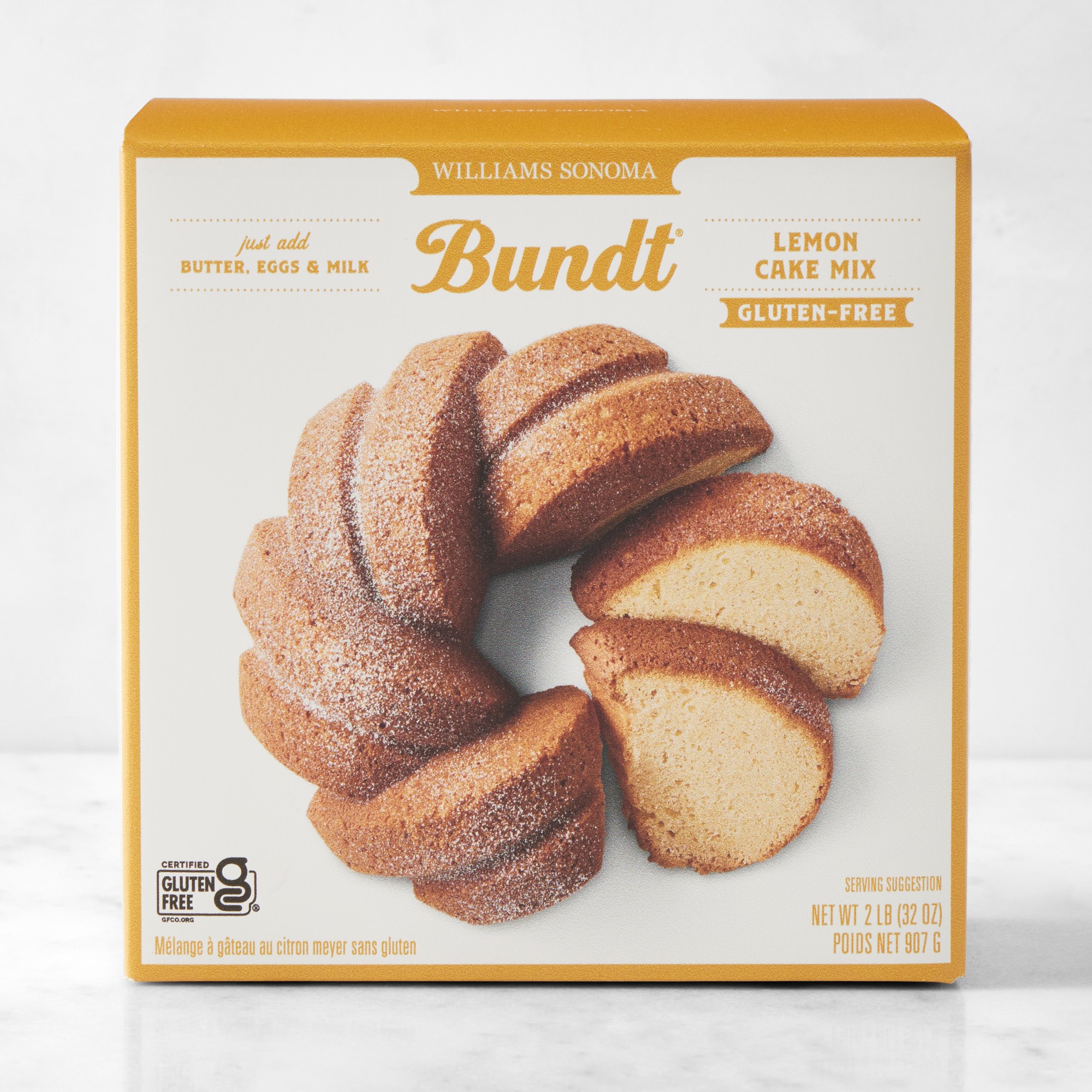 Williams Sonoma Gluten-Free Meyer Lemon Bundt® Cake Mix