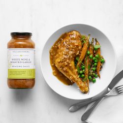 Williams Sonoma Braising Sauce, French White Wine & Roasted Garlic