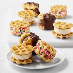 Ice Cream Waffle Sandwich