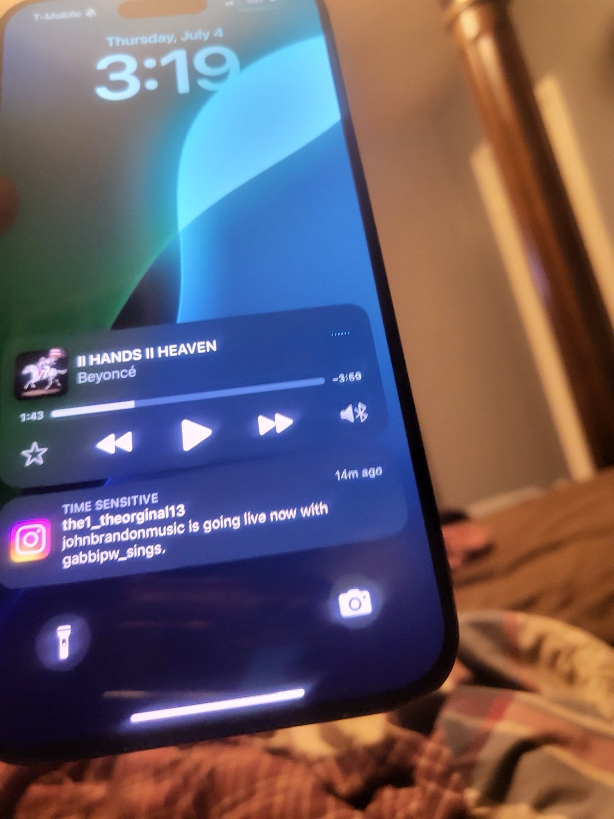 iPhone 15 Pro Max Unlocked - 128GB - Blue 3F77