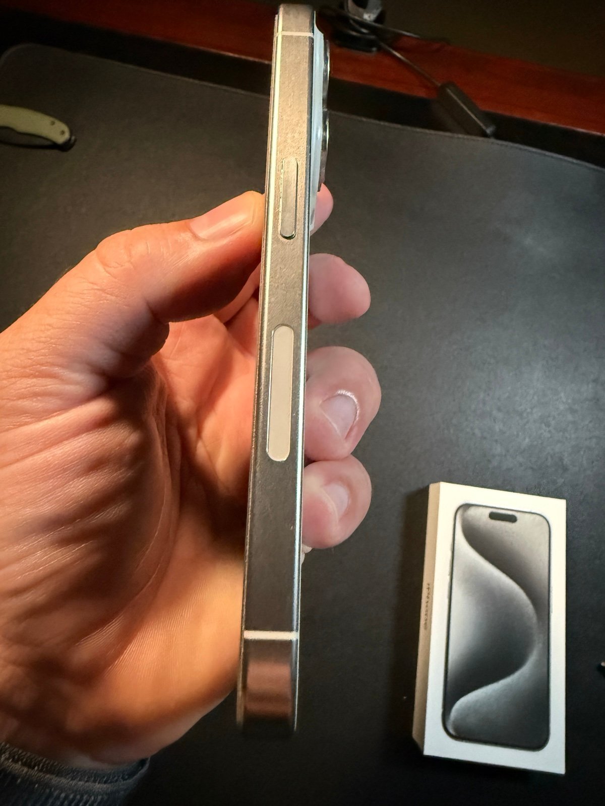 Unlocked iPhone 15 Pro 256GB White Titanium FIRM PRICE 2M67