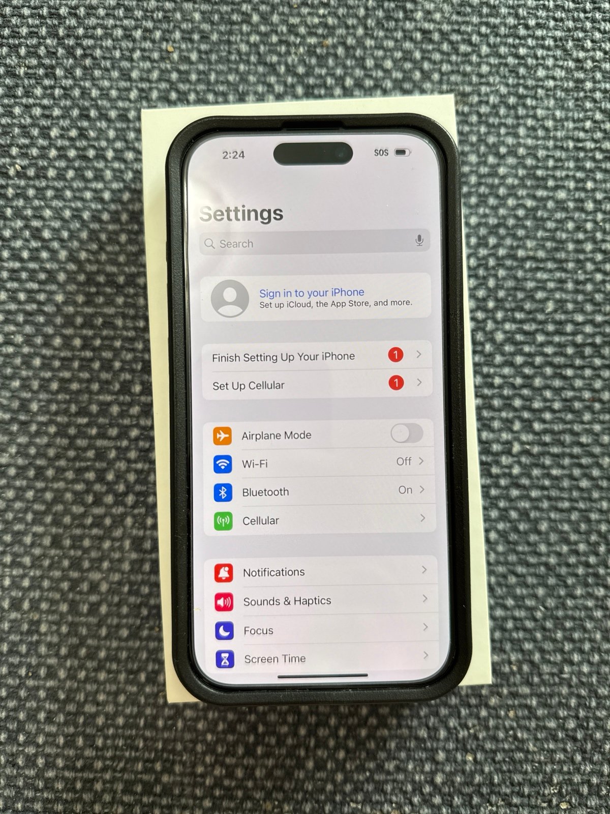 Apple iPhone 15 Pro Unlocked 2B36