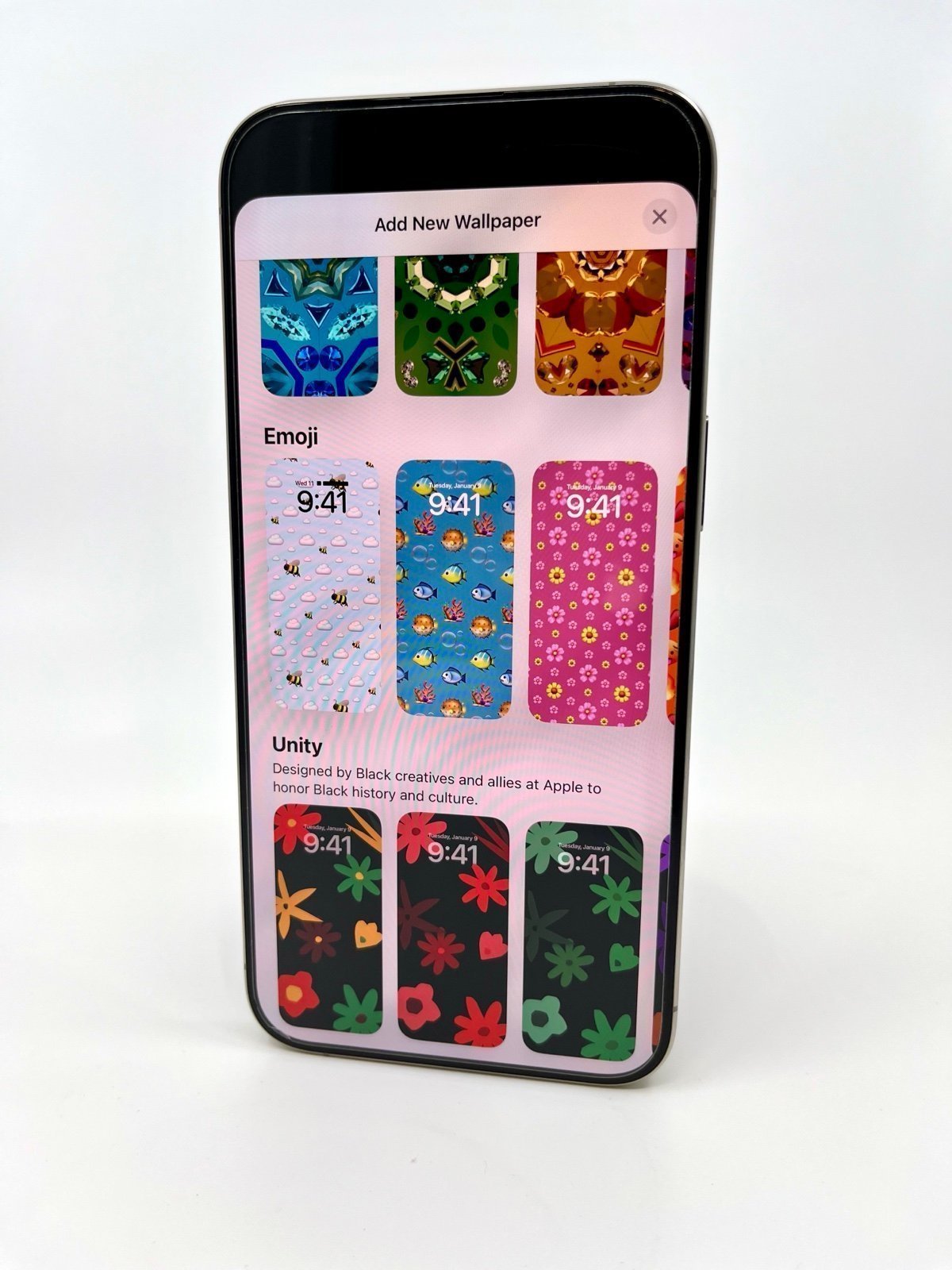 Unlocked Apple iPhone 15 Pro Max 1TB Natural Titanium w/AppleCare and Case 1K27