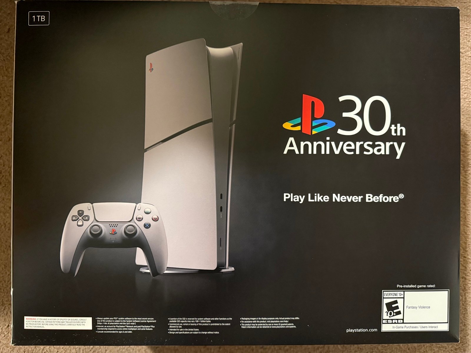 PlayStation 5 limited edition 30th anniversary 5S67