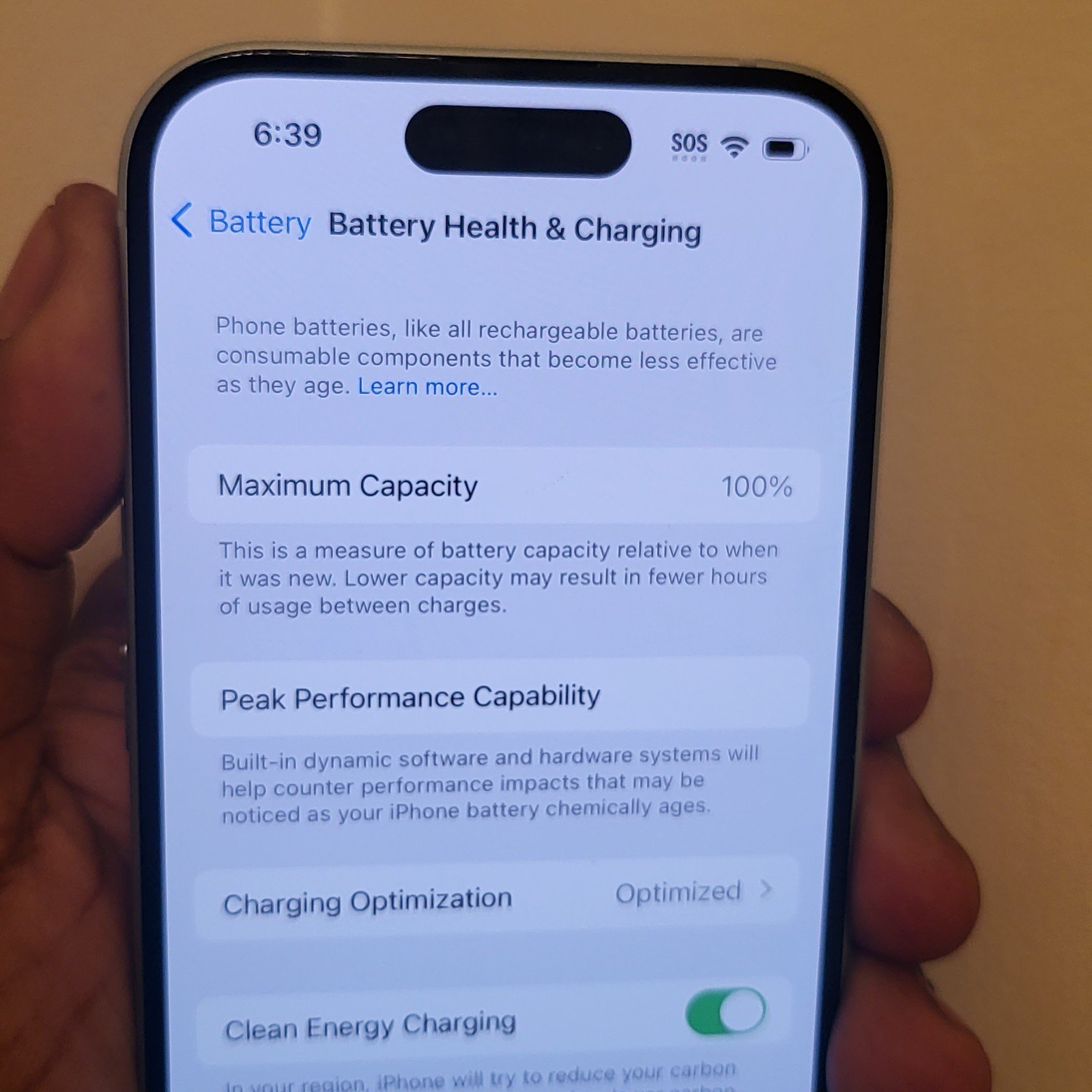 Apple iphone 15 128gb blue unlocked 5J98