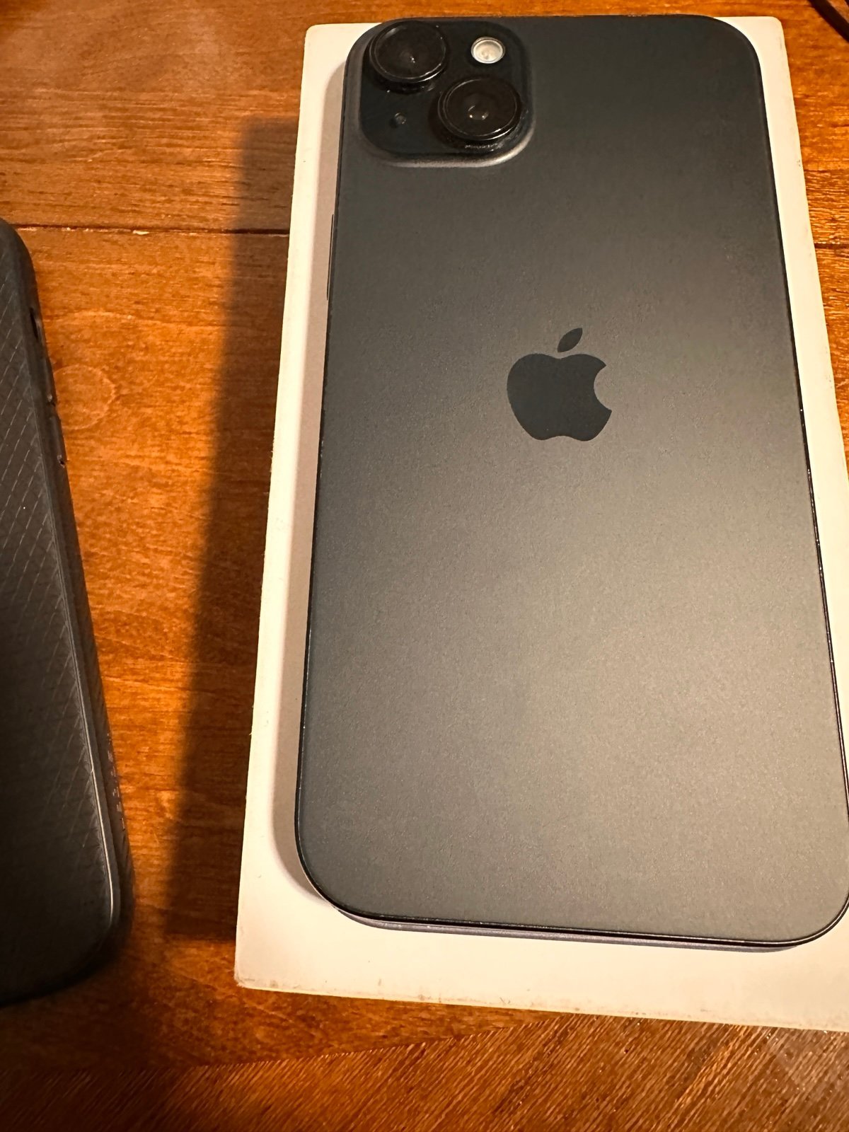 iPhone 15 Plus 128GB Black Titanium -Carrier Unlocked- Clean IMEI iCloud Off 7B63