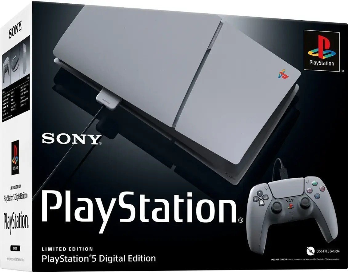 Sony PlayStation 5 Slim Digital Console 30th Anniversary Limited Edition 1H89