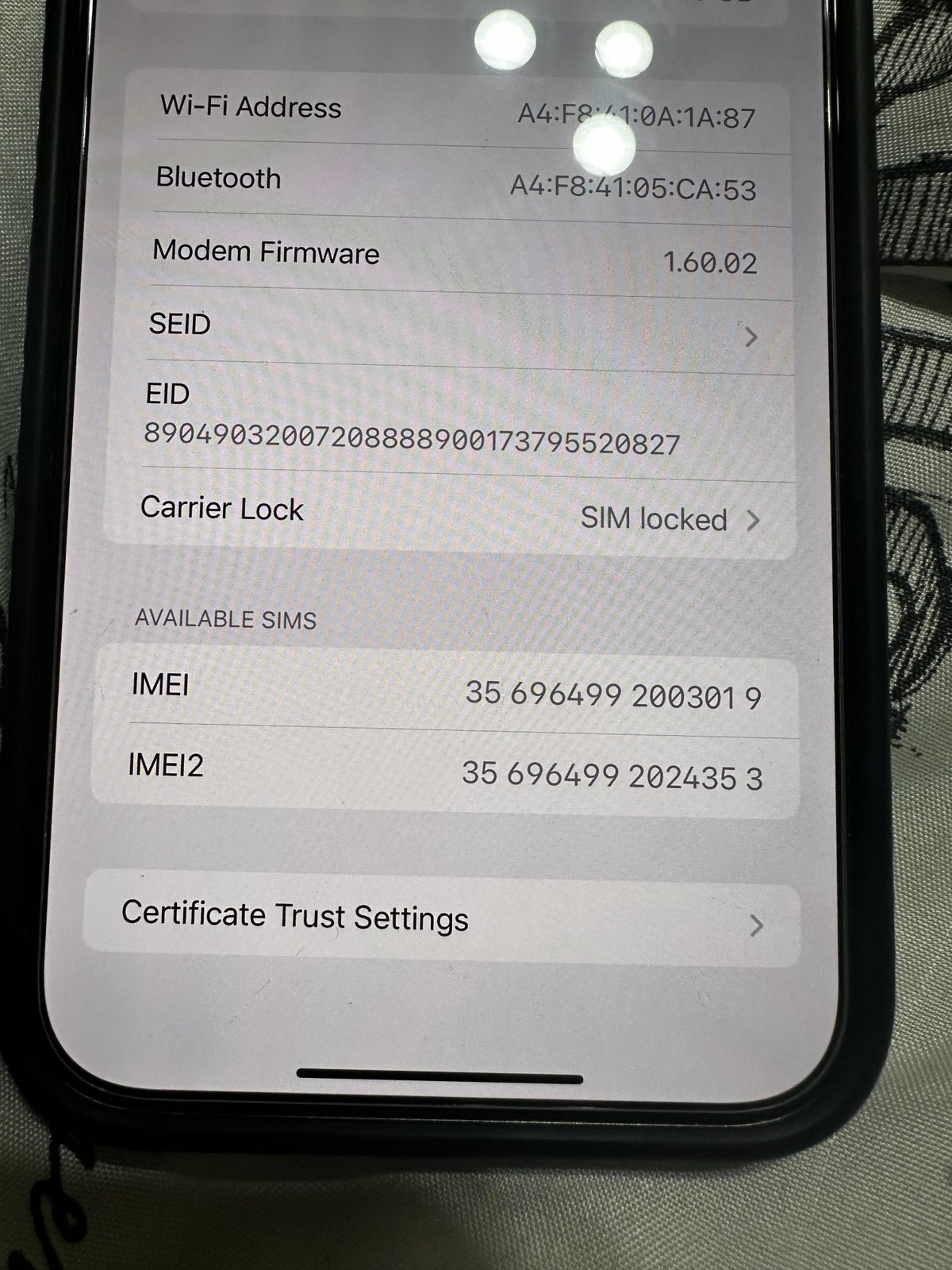 Iphone 15 Pro Max 256gb Att lock 5J92