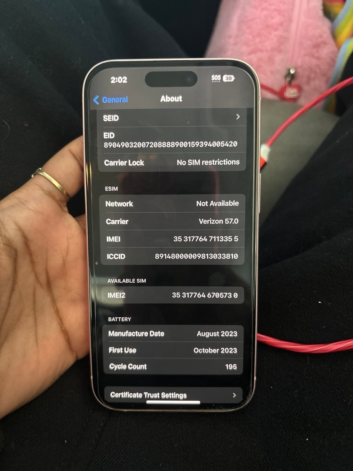 iPhone 15 8U28