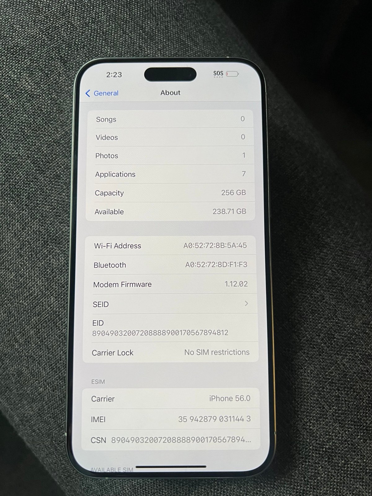 iphone 15 pro max phone unlocked 6V25