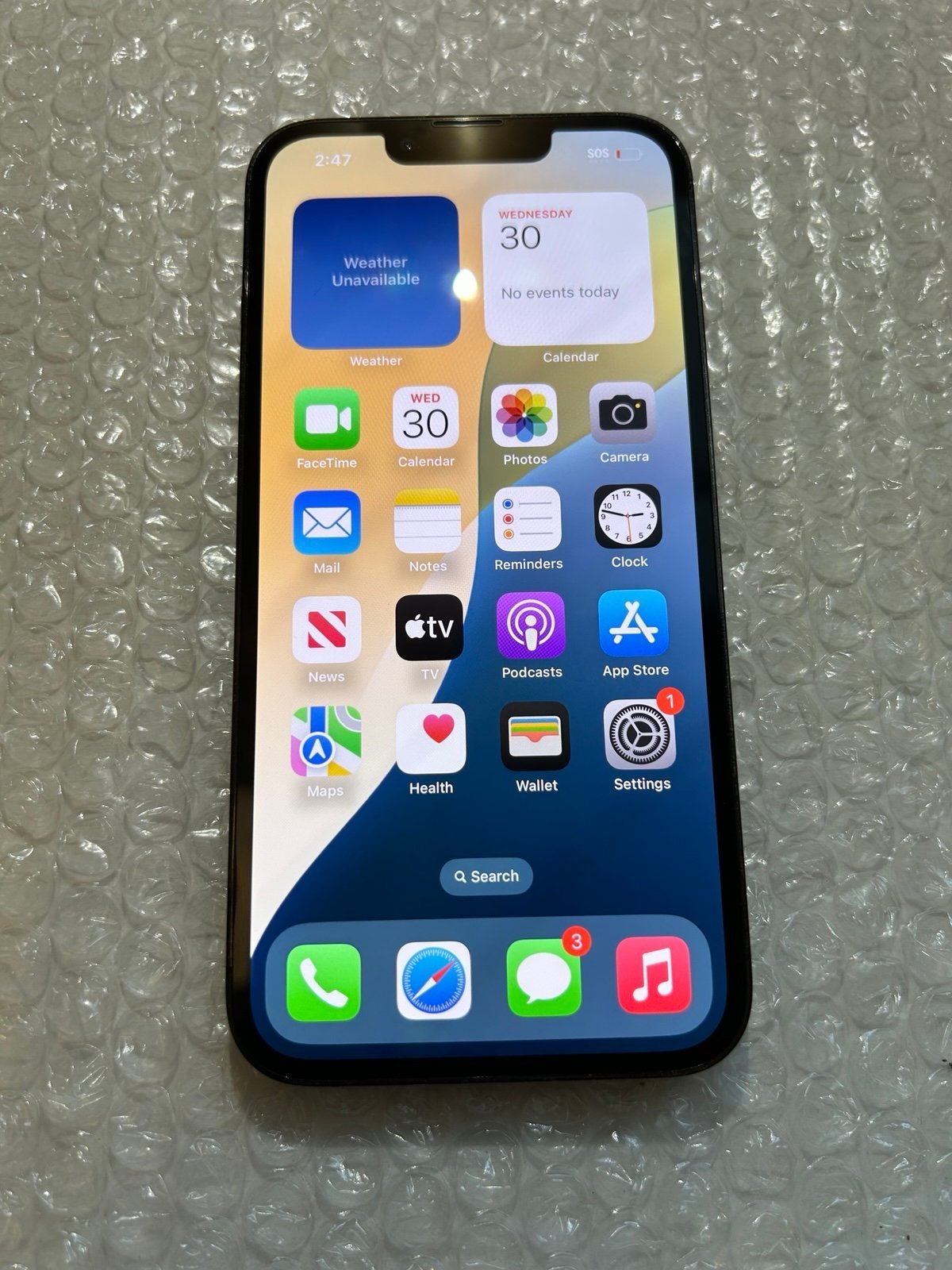 Apple iPhone 13 Pro 512 GB in Silver for Unlocked 6K87