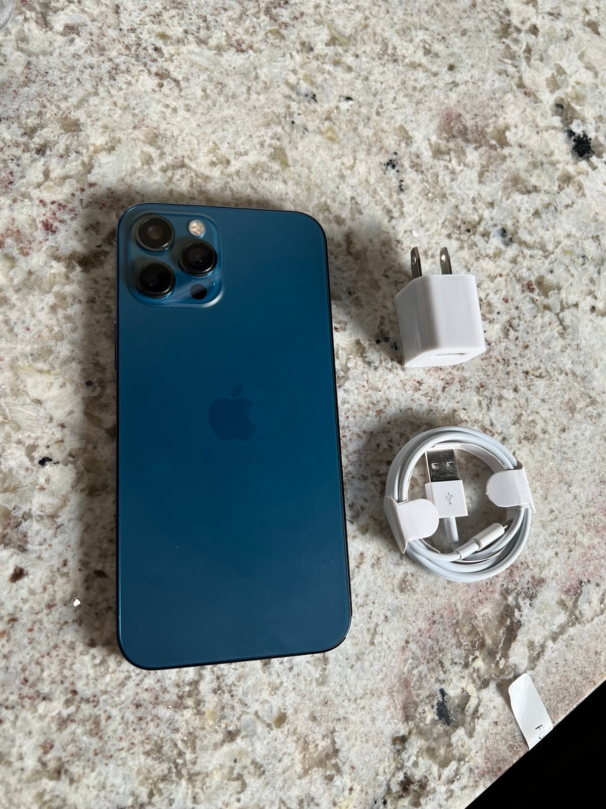 Apple iPhone 12 Pro Max 128 GB in Blue for Unlocked NO FACE ID!! 9V22