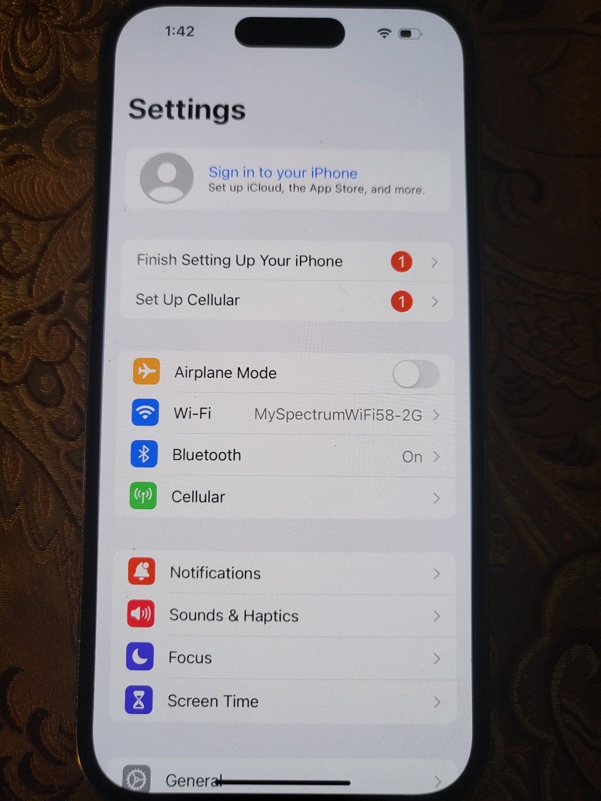 iPhone 14 Pro 128GB Unlocked 7C51