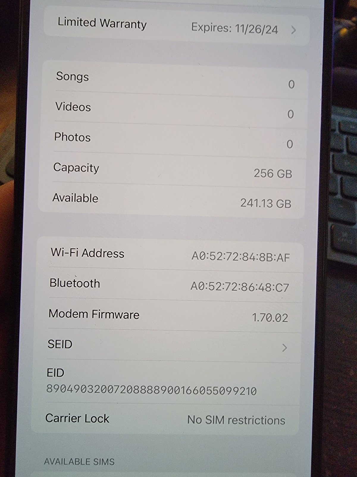 iPhone 15 Pro Max 8E92