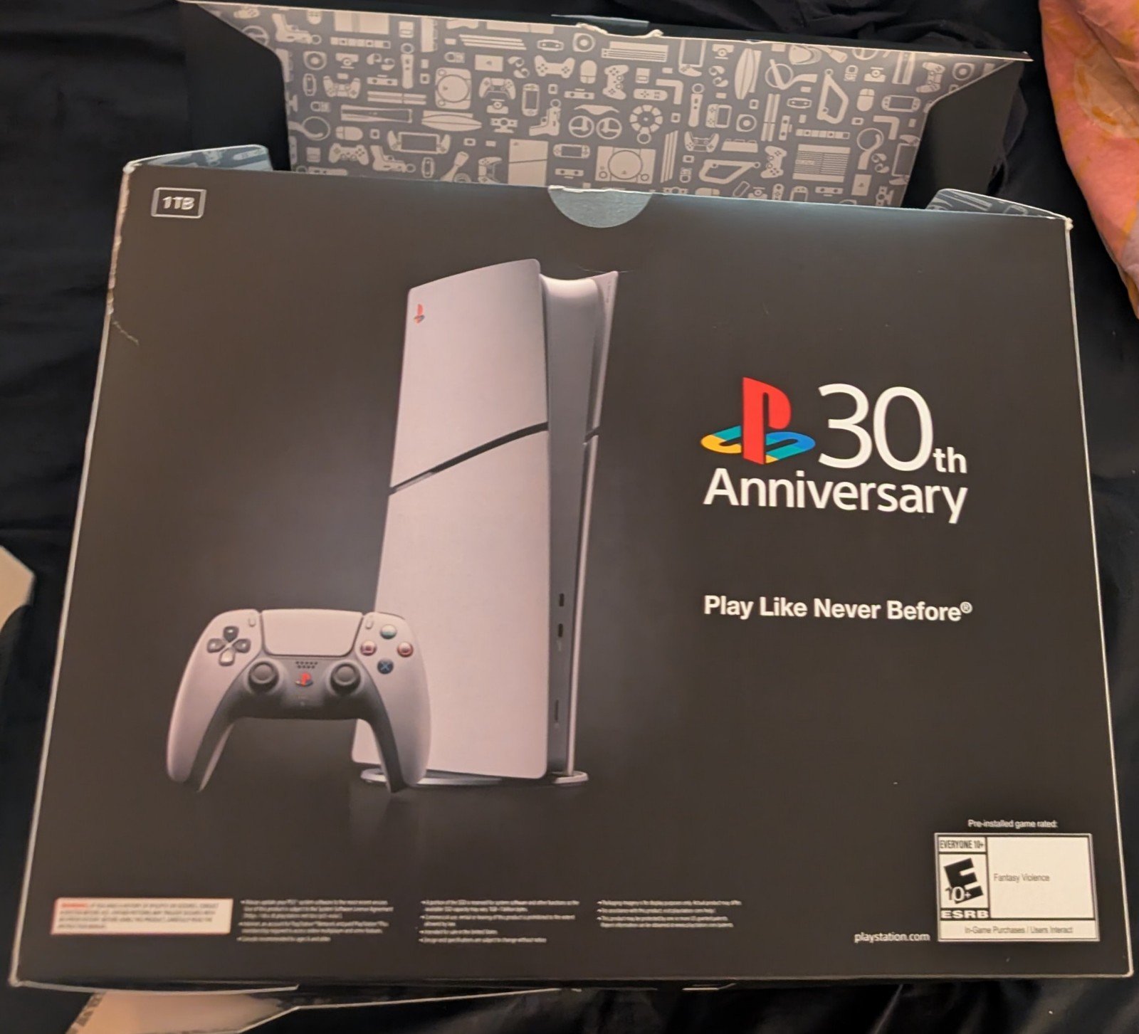Sony PlayStation PS5 Slim Digital Console 30th Anniversary - Damaged Box 1P75