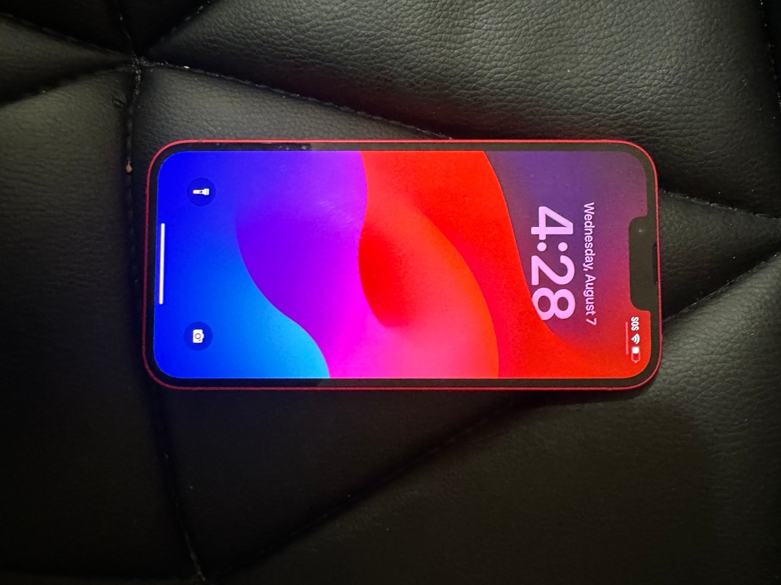 iPhone 14 red 128 gb (AT&T only )bh 91% excellent condition 5J55