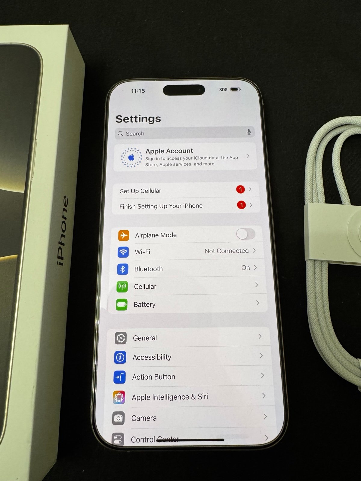 iPhone 16 Pro Max 256GB Natural Titanium (Verizon/ Straighttalk) ONLY! 8D69