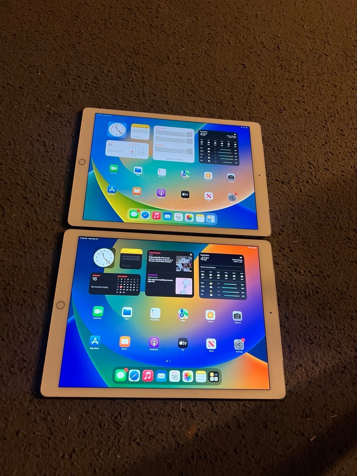 10 Apple iPads pro 12.9 inch 128GB 3L69