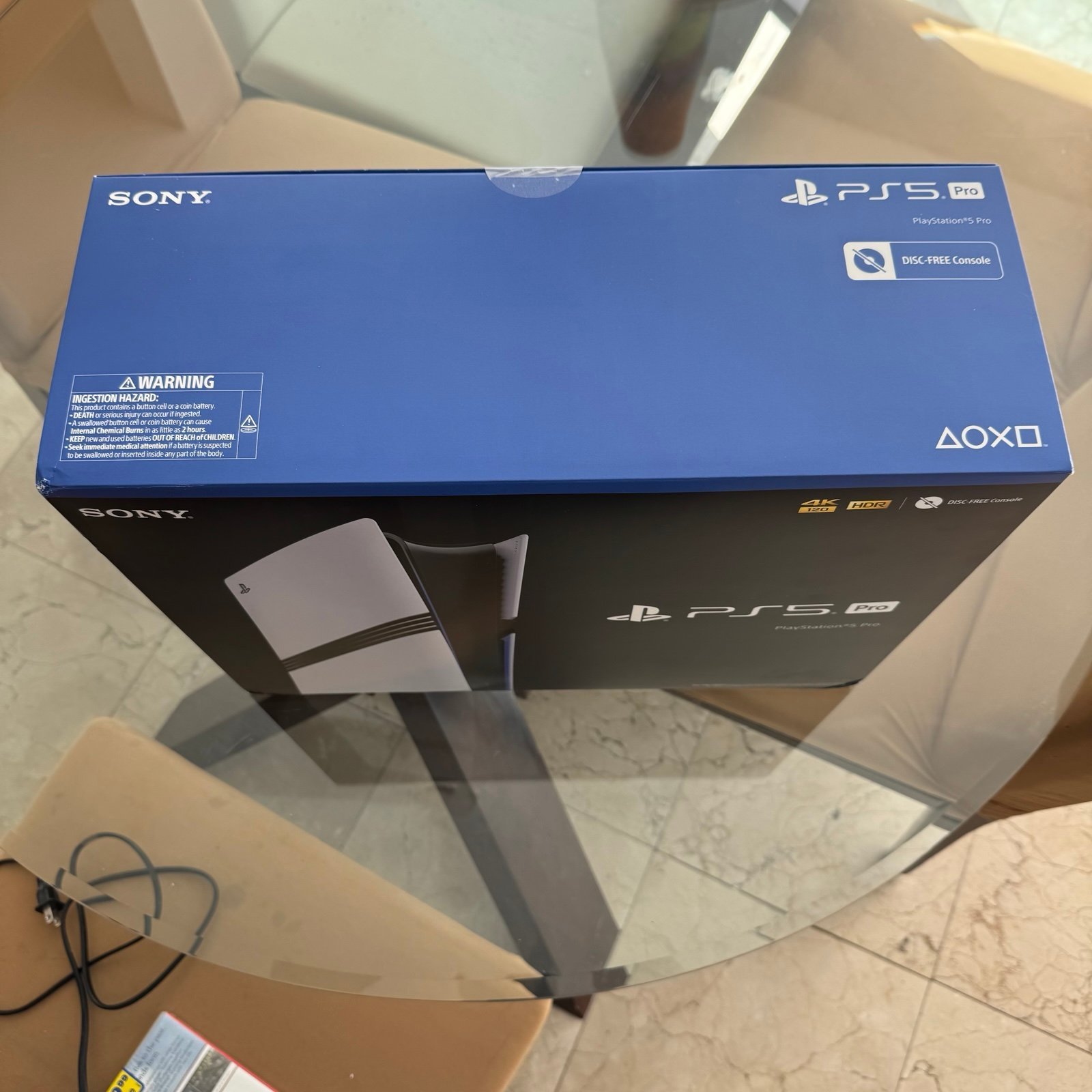 Sony PlayStation5 Pro 2TB White Console Gaming System + DualSense Charger (Free) 7R26