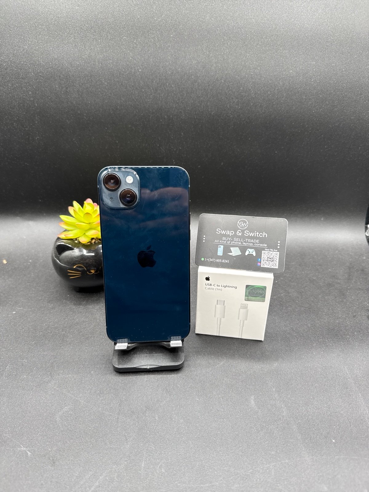 Apple iPhone 14 Plus 128 GB in Midnight for Unlocked 2E96