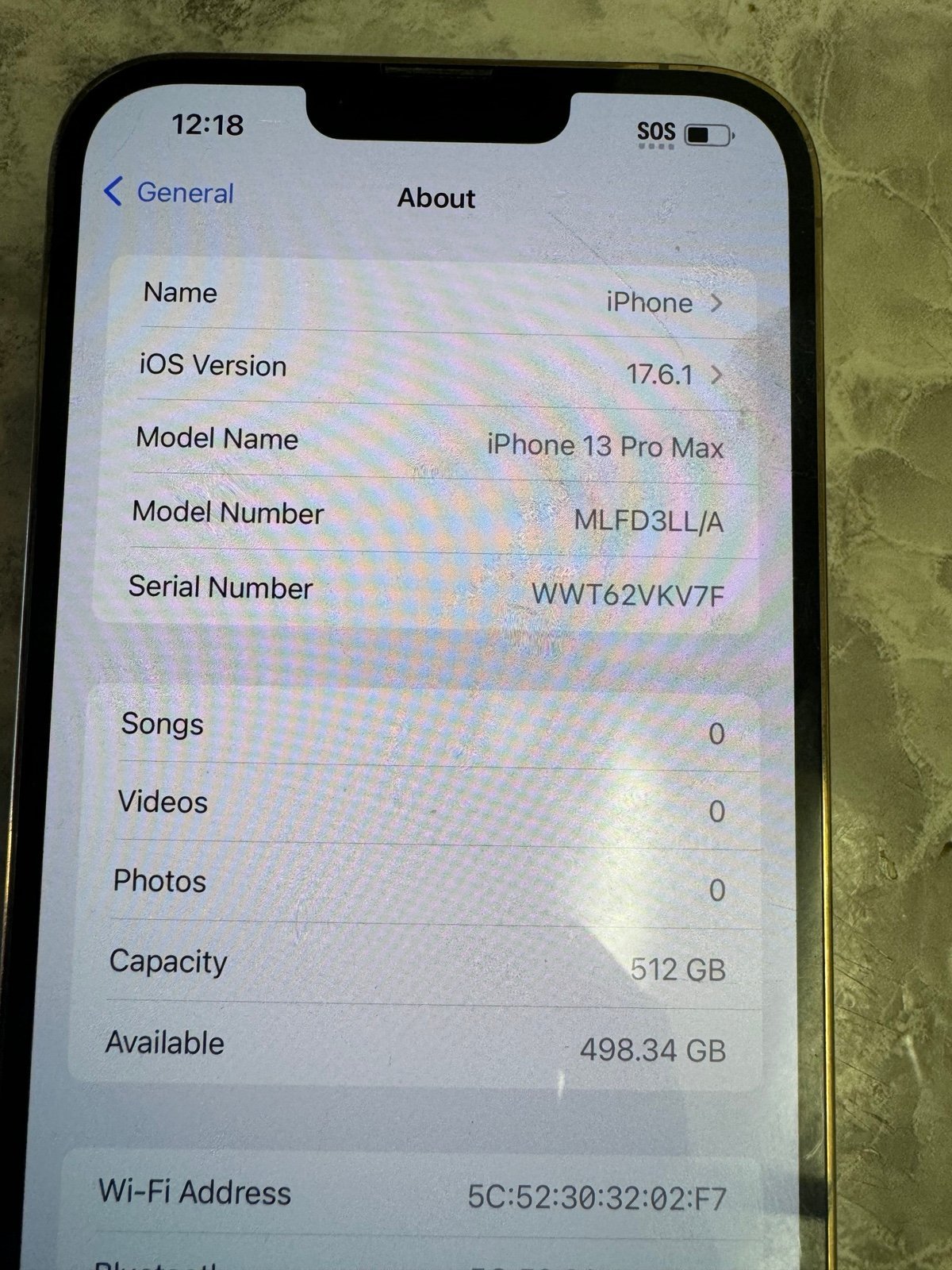 Apple iPhone 13 Pro Max 9K87