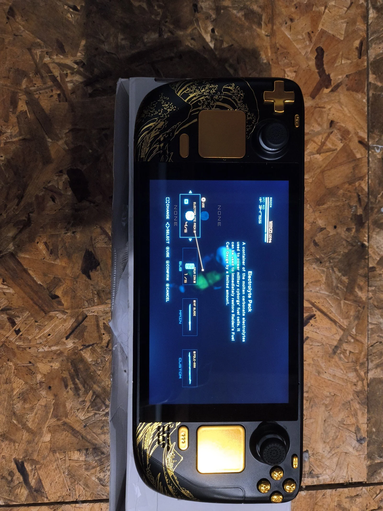 Steam Deck LCD 1tb Custom Shell 1C97