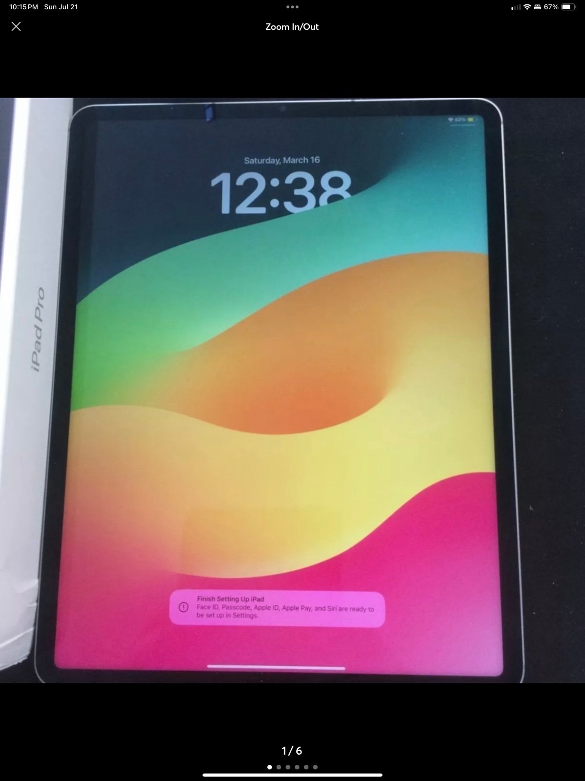 iPad Pro 6th gen 12.9 M2 Cellular Unlocked 5T28