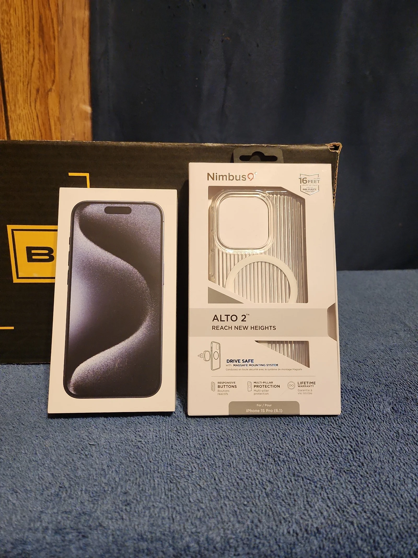 iPhone 15 Pro 128gb Blue Titanium Unlocked