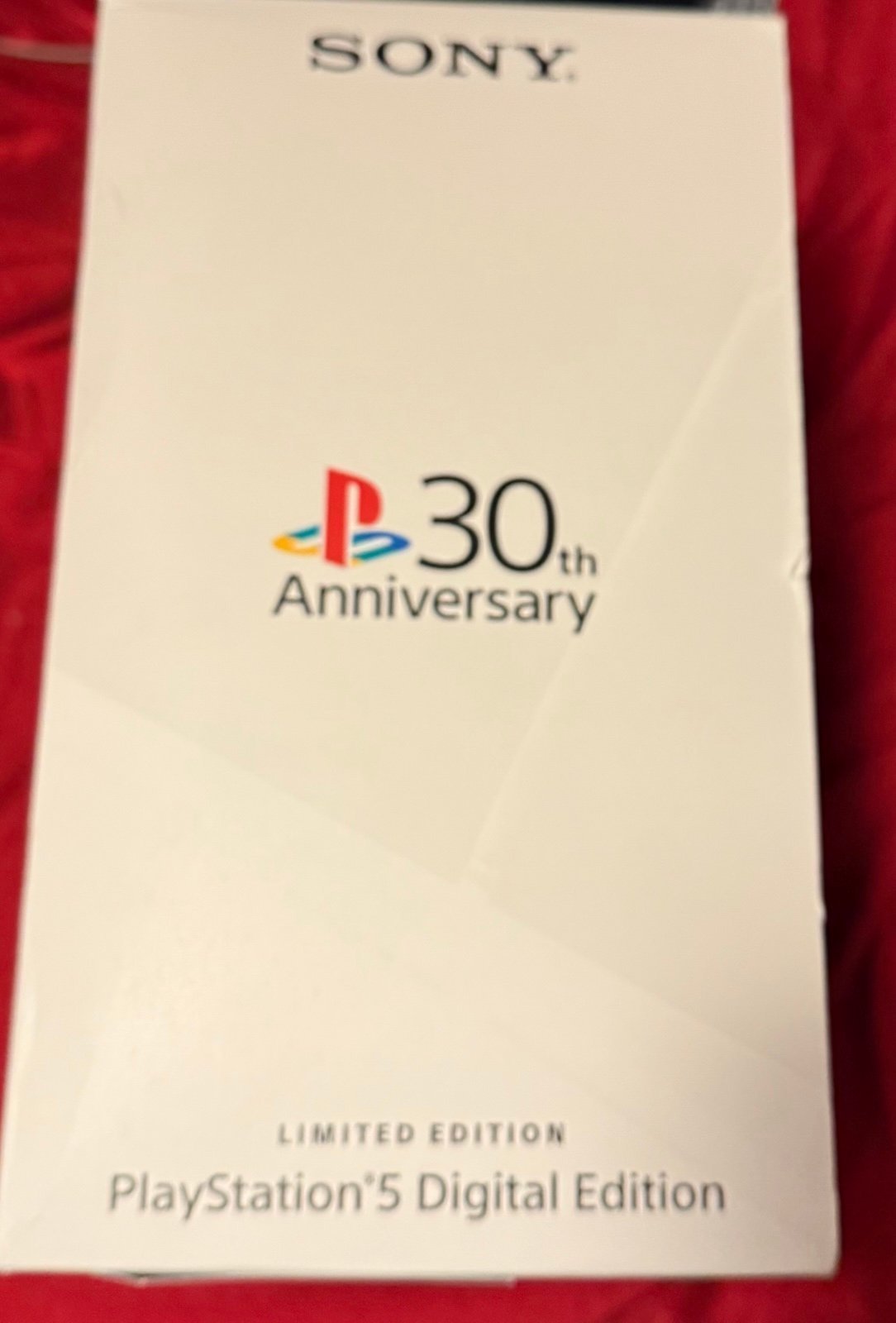 PlayStation 5 Digital Console 30th Anniversary Limited Edition 6B76