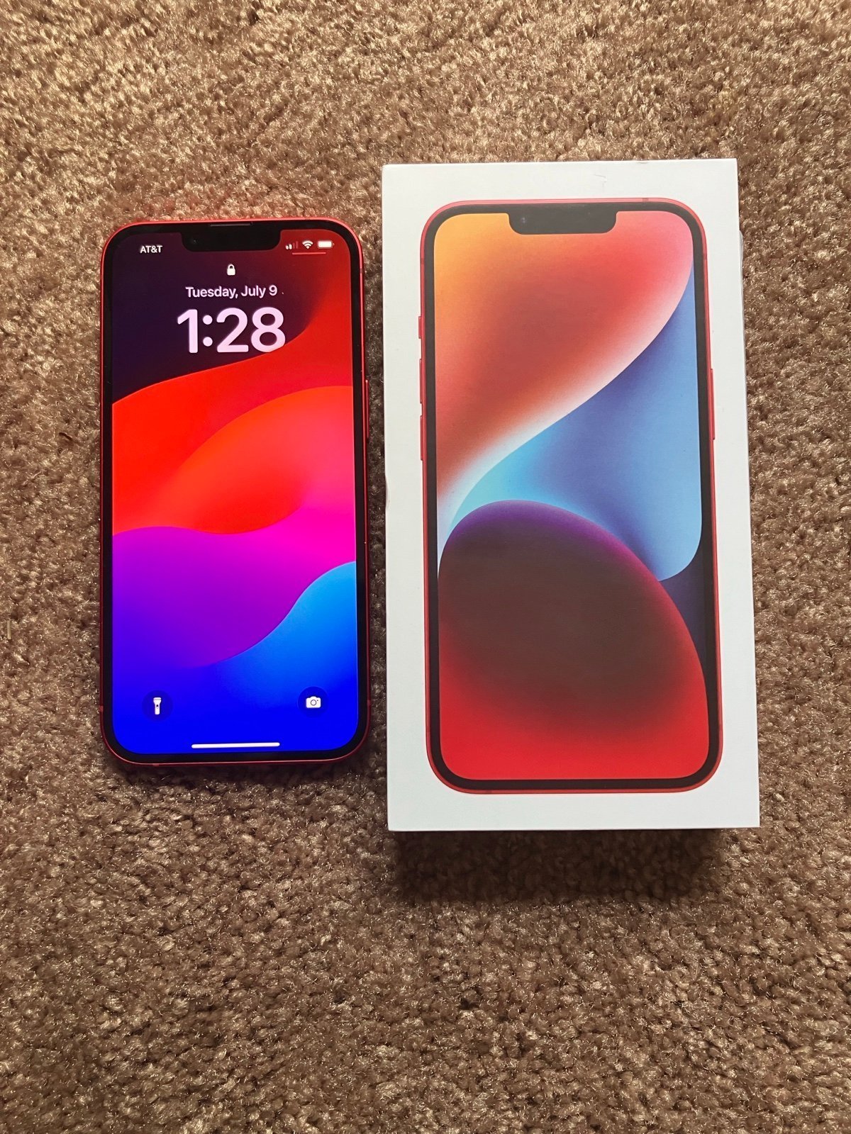 IPhone14 128gb Att (Product Red) 3Y97