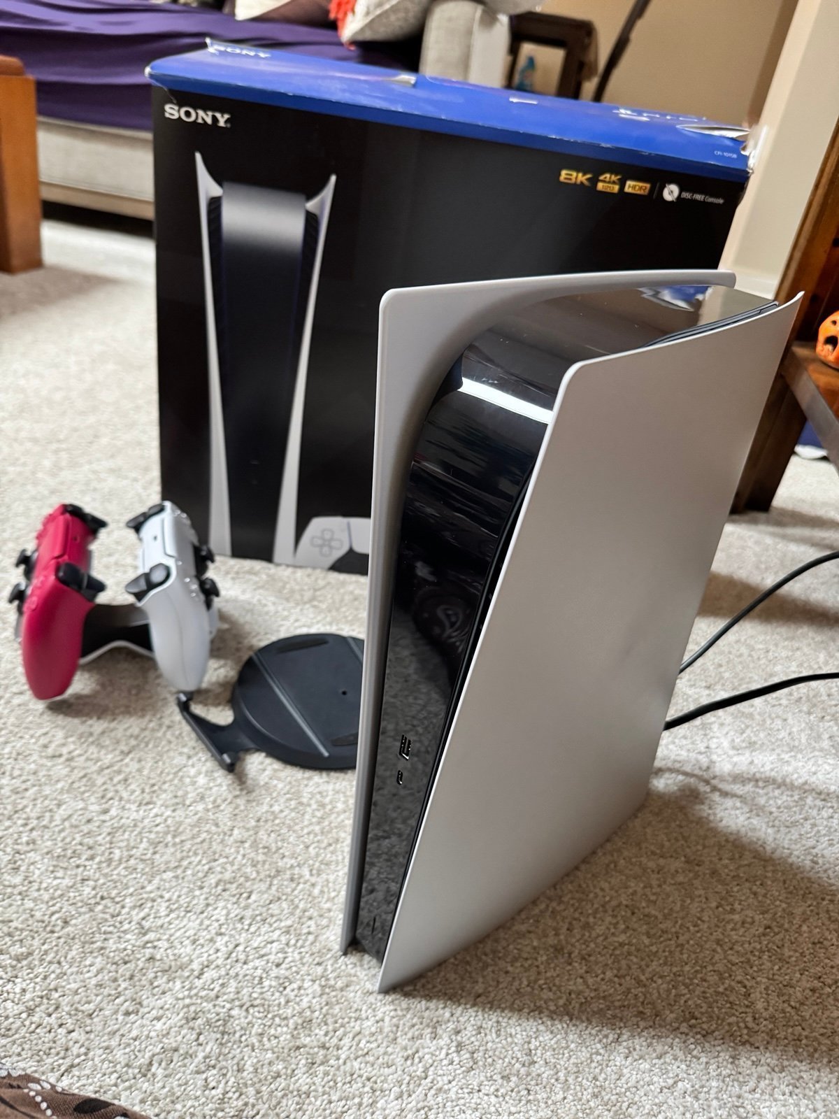 PlayStation 5 Digital Edition White 825GB 6N37