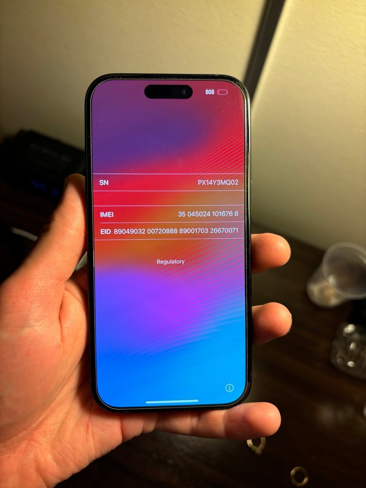 Apple iPhone 15 128GB Black Unlocked 5O85