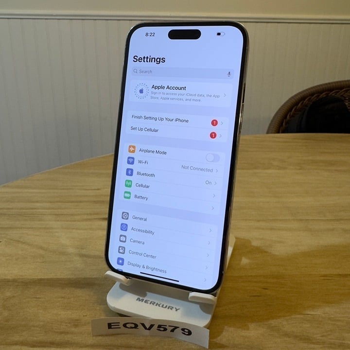 Apple iPhone 14 Pro Max A2651 Silver 128GB Unlocked 87% BH 2Y33