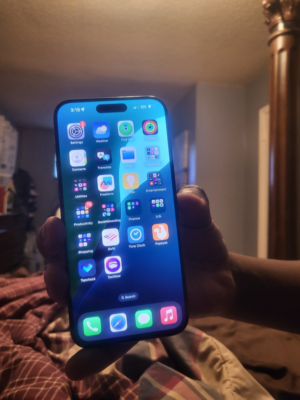 iPhone 15 Pro Max Unlocked - 128GB - Blue 3F77