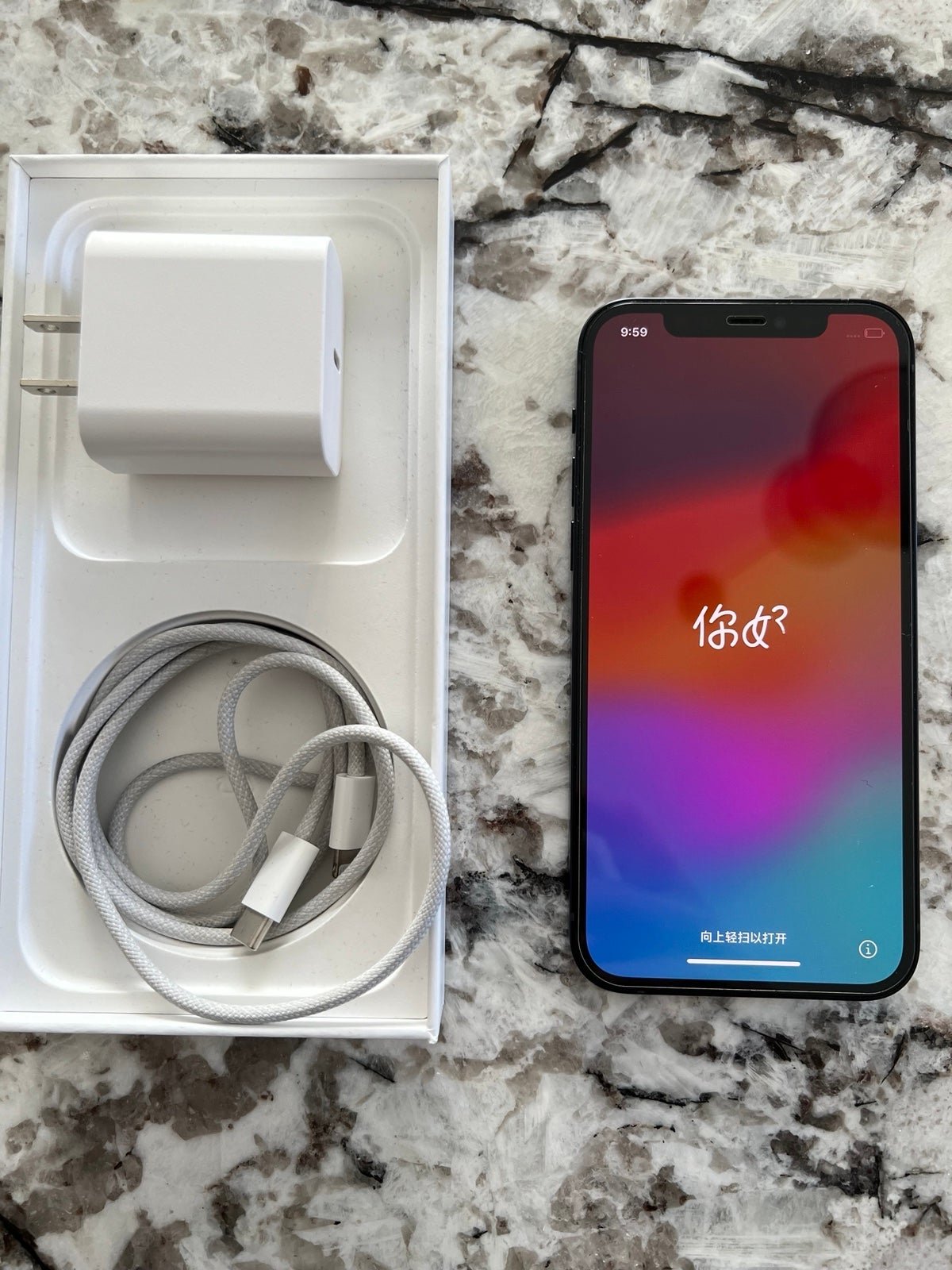 Apple iPhone 12 64 GB in Black for Unlocked 2J32