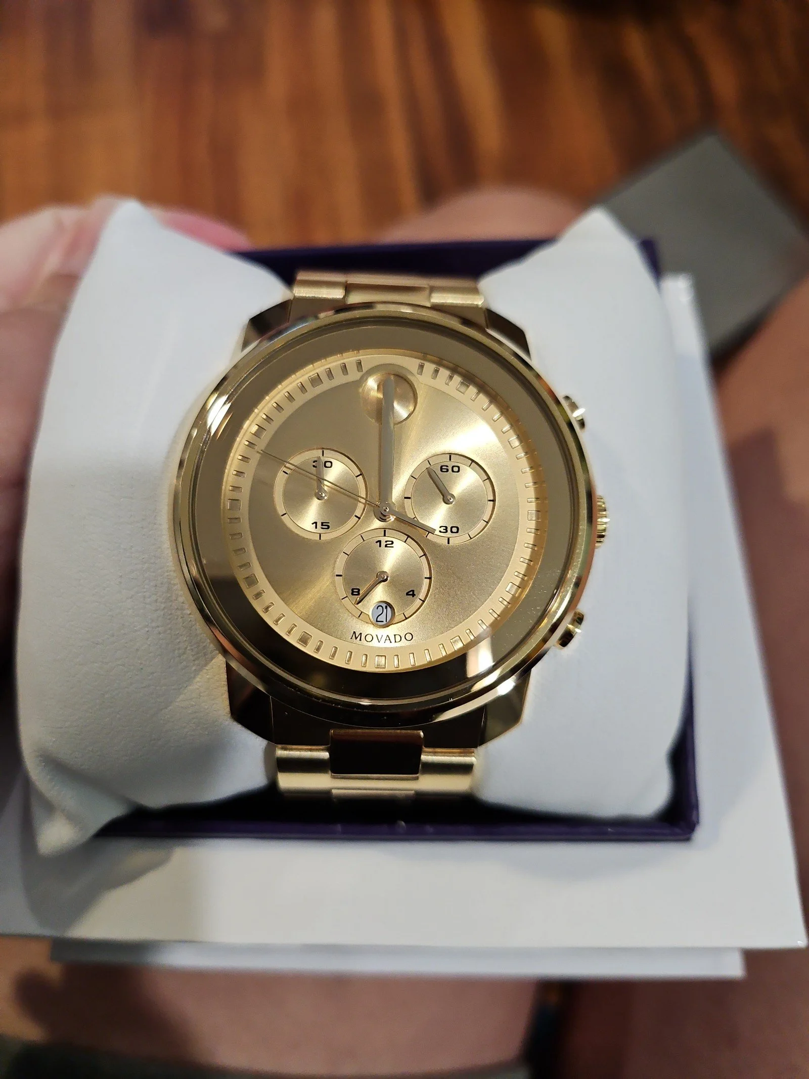 Movado Men's BOLD Metals Visit > Chronograph Watch