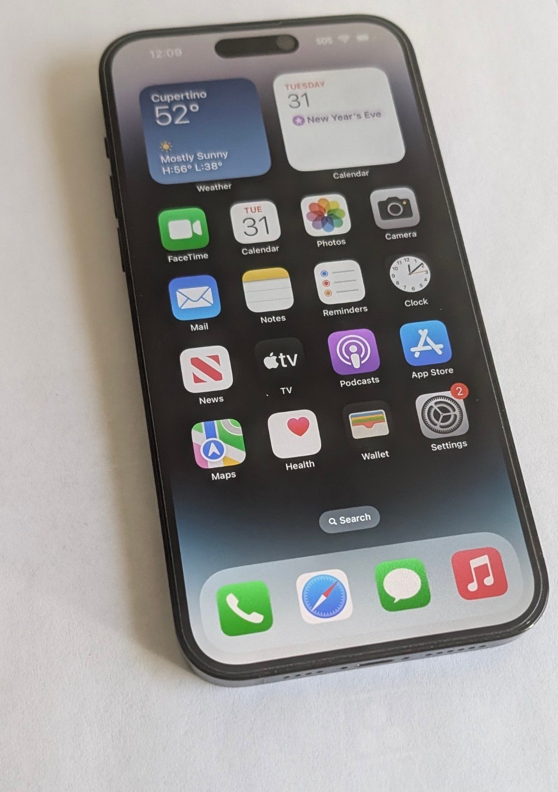 Apple iPhone 14 Pro Max - 128 GB - Black (Spectrum  Device) 8W99