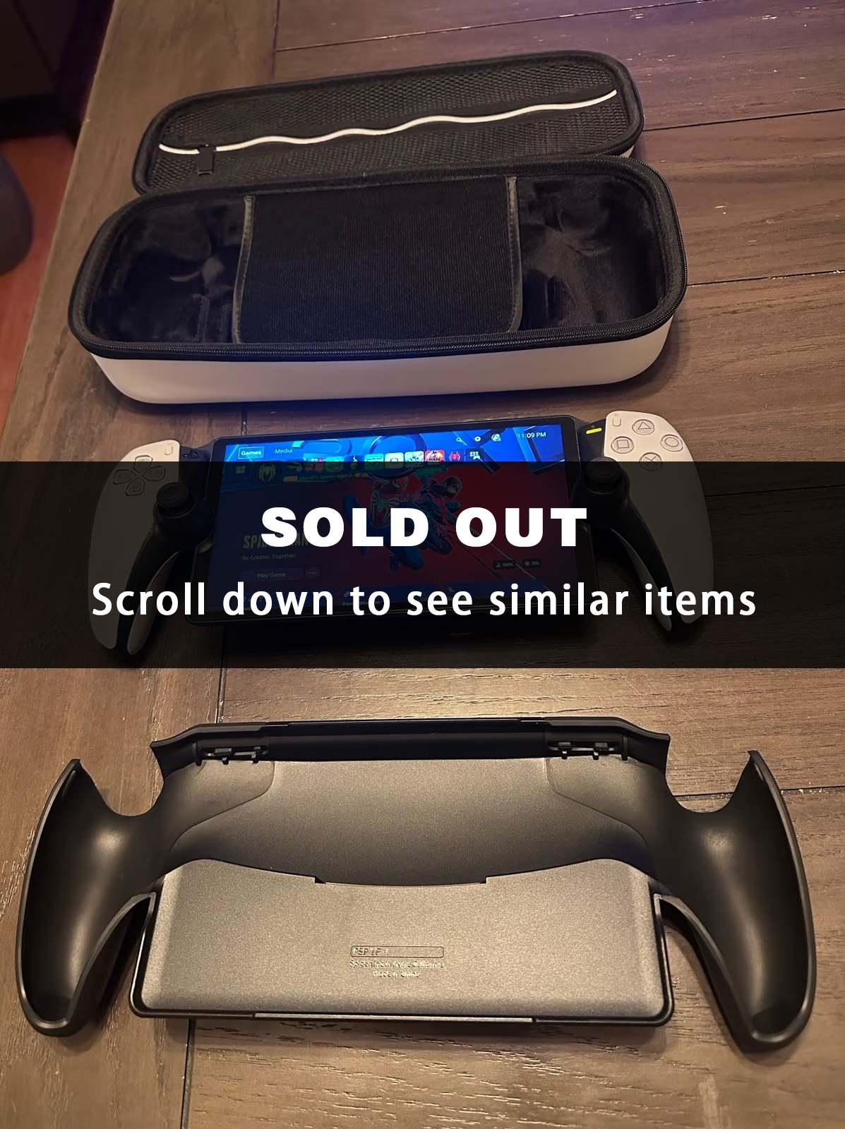 SOLD - PlayStation Portal with grip and carrying case