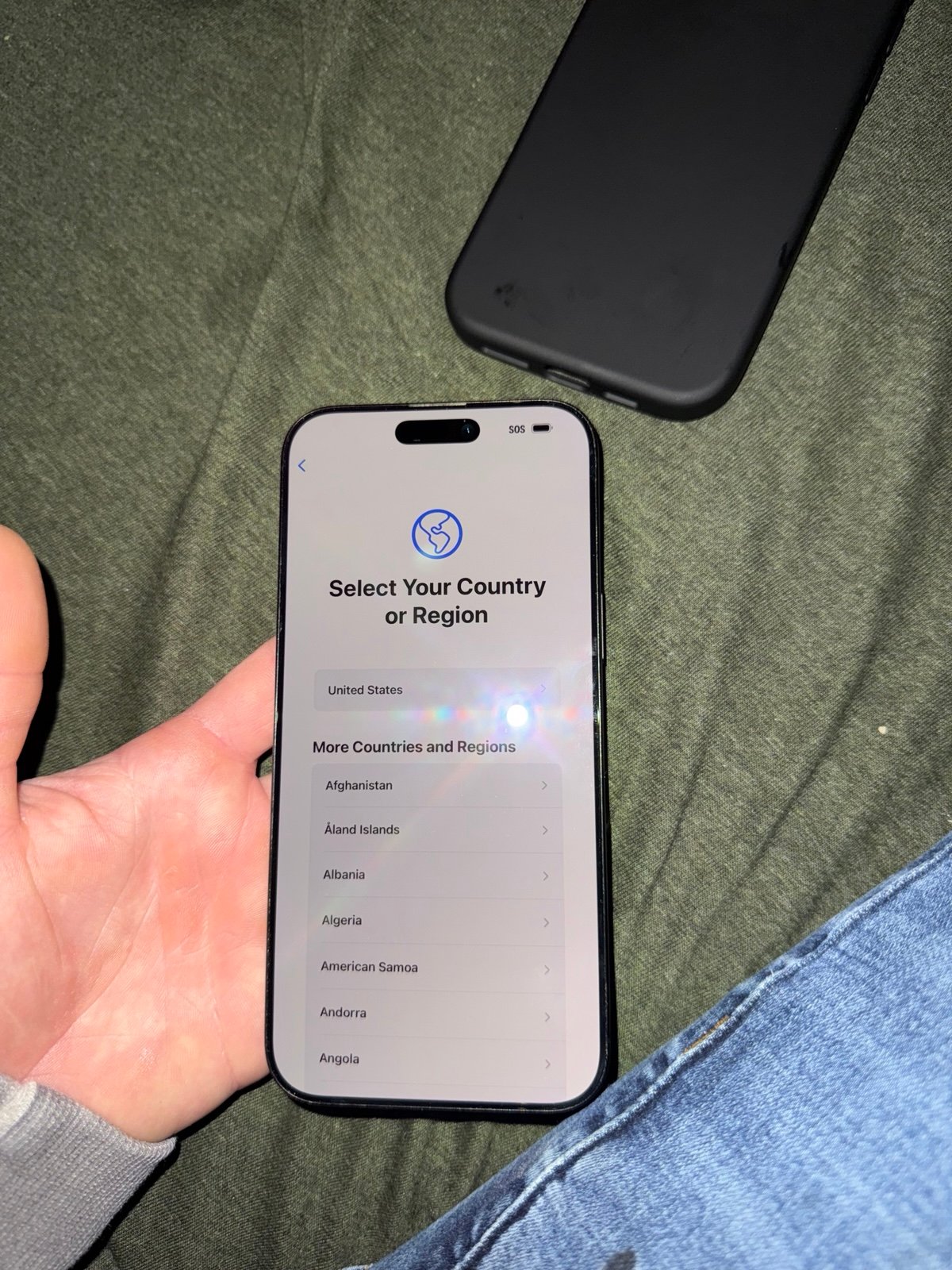 iphone 16 pro max 256GB AT&T Black Titanium 3R13